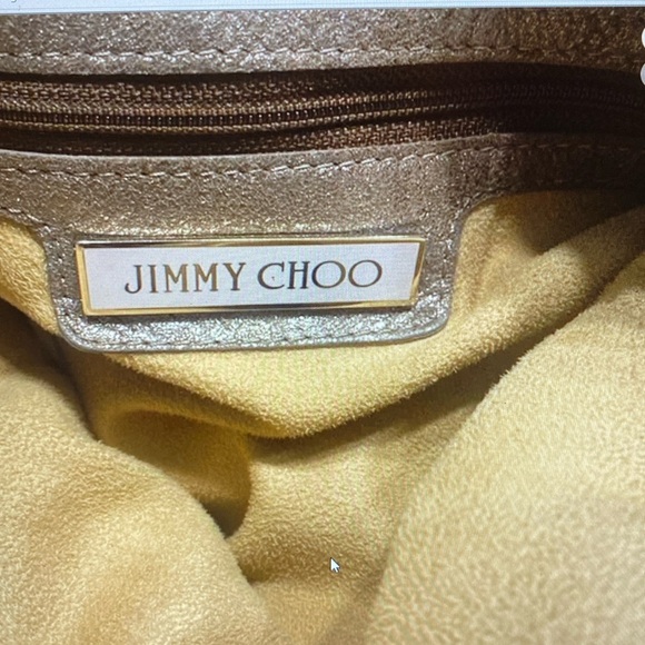 EUC JIMMY CHOO Bracelet Woven Leather Bag - Picture 7 of 12